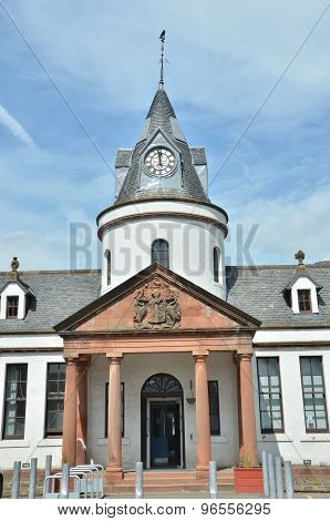 Entrance to Hospital