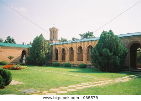 Pátio do mosteiro