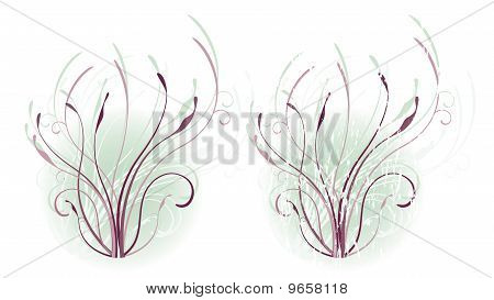 Cool květinovým motivem