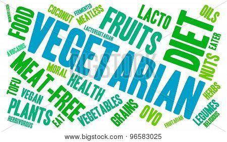 Vegetarian Word Cloud