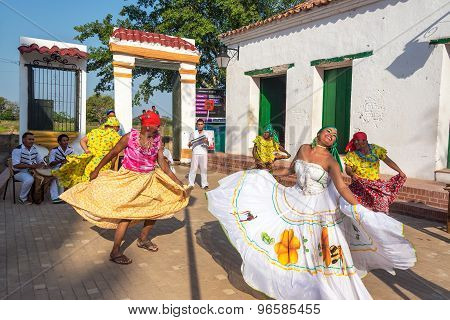 Dancers In Mompox
