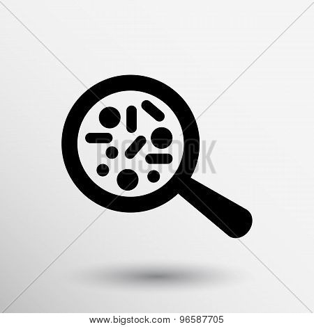 Vector icon Biochemistry microbiology Microorganisms Bacterias