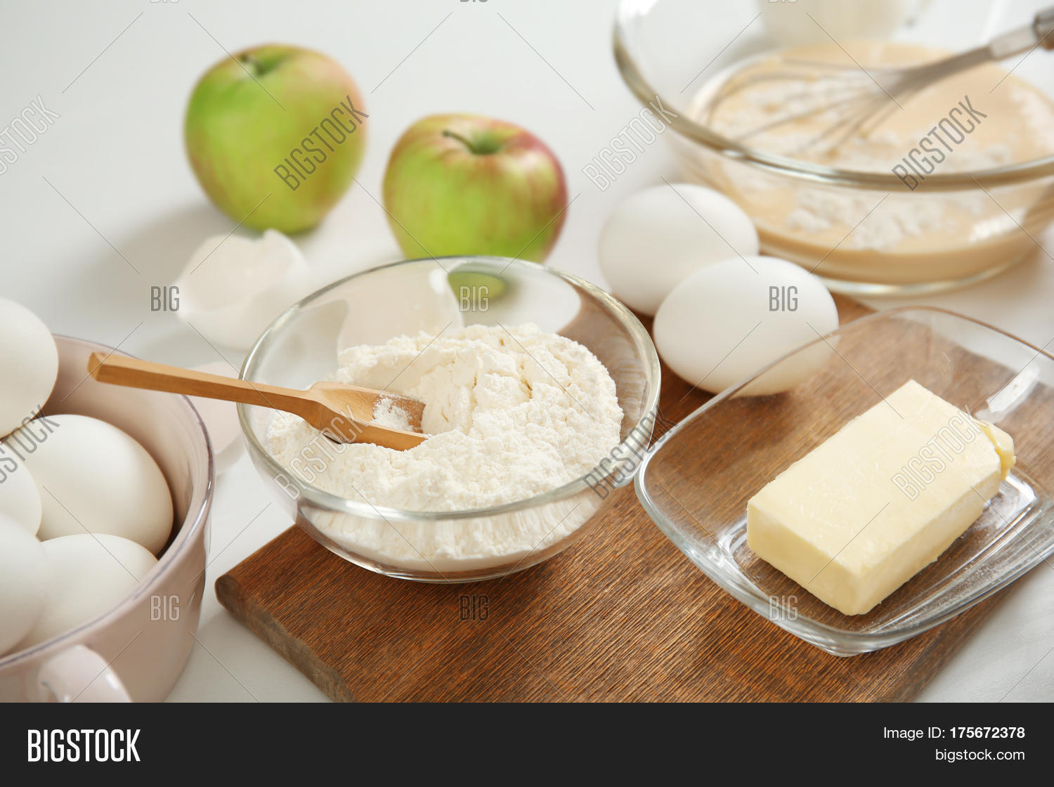 Ingredients Making Pie Image & Photo (Free Trial) Bigstock