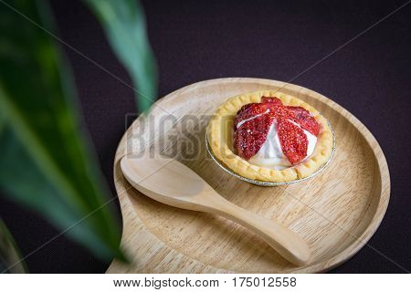 Mini Cookies Tart Strawberry