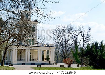 Maksimir park at spring time Zagreb Croatia