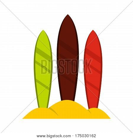 Serfing board icon isolated on white background vector illustration