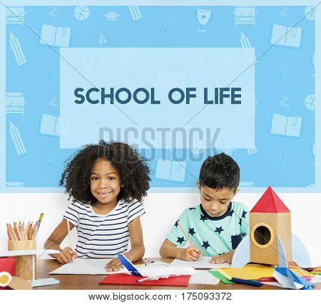 School Wisdom Early Education Concept