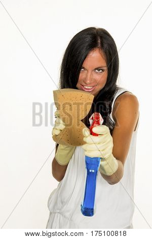 housewife annoys preen over