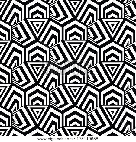 black and white patternbackground line geometricmodern stylish texturevector