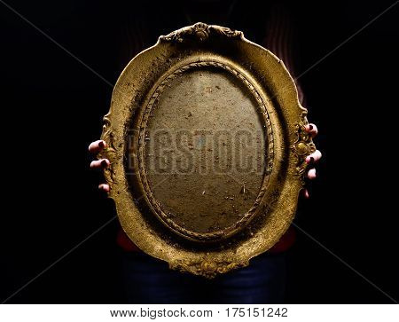 Old Wood Picture Frame
