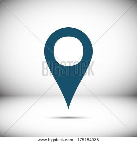 navigation icon stock vector illustration flat design