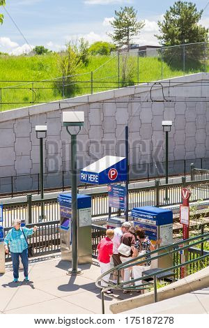 Light Rail Station