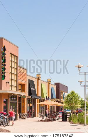Outdoor Shopping Center