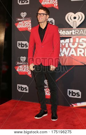 LOS ANGELES - MAR 5:  Bobby Bones at the 2017 iHeart Music Awards at Forum on March 5, 2017 in Los Angeles, CA