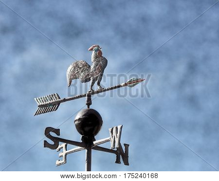 Vane To Mark The Wind With The Arrows Of The Cardinal Points