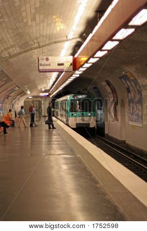 Paris Underground Station