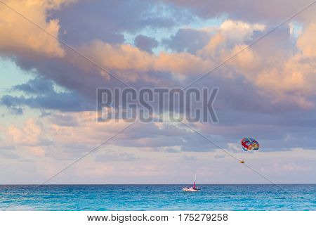 Beach Of The Caribbean Sea