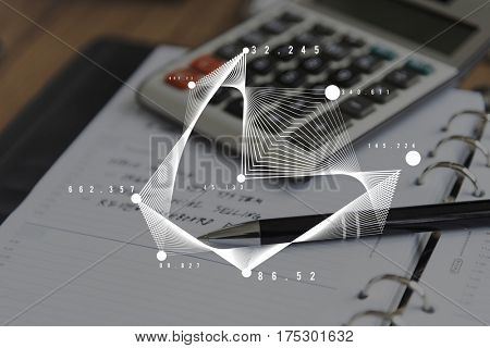 Graph Data Show Summary Analysis Icon Graphic