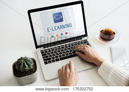 Computer technology electronic learning instructional media