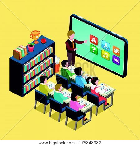 Online Education Flat Design