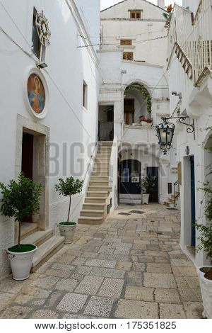 Church Of St. Lucia At Cisternino On Puglia