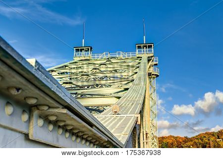 Loschwitz Bridge In Dresden