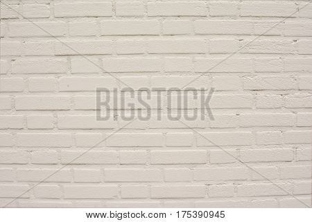 White old brick wall texture for background