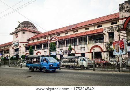 Sule Boulevard With Famous Bogyoke Market