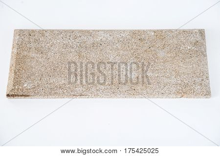 Stone Isolate On White Background , Clipping Path