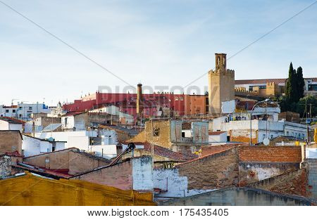 the old part of the Town, Badajoz.