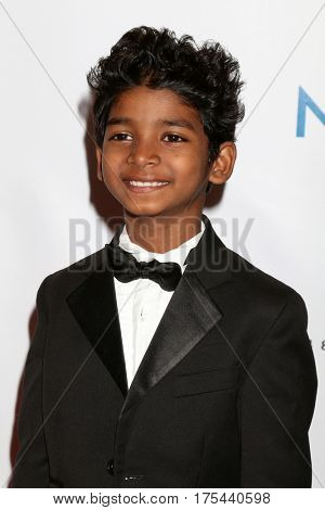LOS ANGELES - FEB 11:  Sunny Pawar at the 48th NAACP Image Awards Arrivals at Pasadena Conference Center on February 11, 2017 in Pasadena, CA