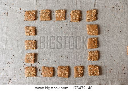 Authentic cookies made by hands organic good for health
