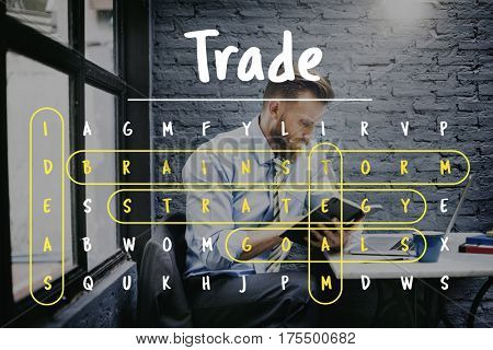 Wordsearch Game Word Corporation Business 