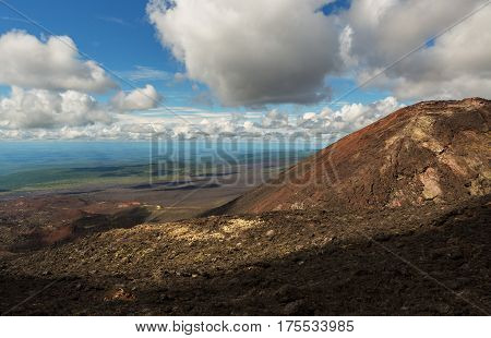 North Breakthrough Great Tolbachik Fissure Eruption 1975, Kamchatka