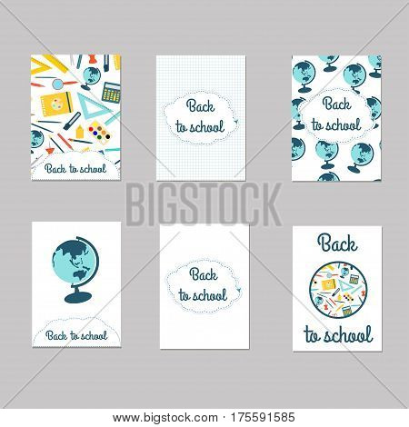 Colorful templates set - 