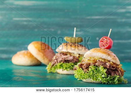 Pulled Pork Burger