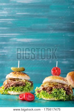 Pulled Pork Burger