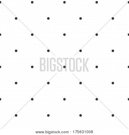 Abstract Seamless Background. Pattern Decorated With Dots, Lines And Hexahedrons