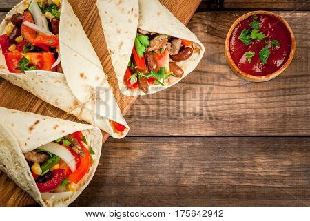 Homemade Mexican Food, Burrito