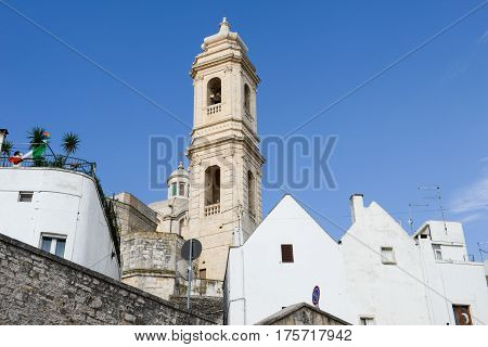 The Scenic Village Of Locorotondo On Puglia