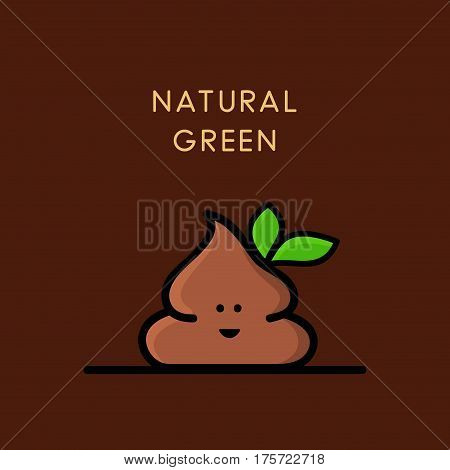Funny Happy Poop Turd Vector Photo Free Trial Bigstock