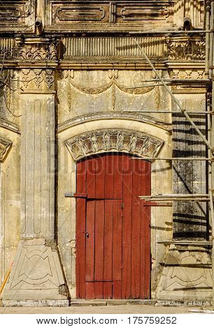 Detail Of Ananda Temple In Bagan, Myanmar