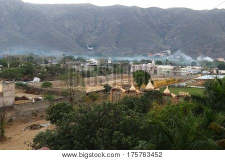 Pushkar - a city in the Ajmer district, India, is one of the sacred places of pilgrimage in Hinduism
