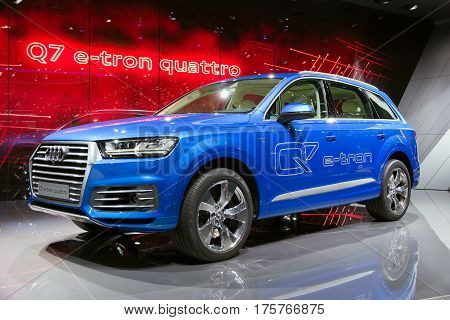 Audi Q7 E-tron Quattro Diesel Electric Plug-in