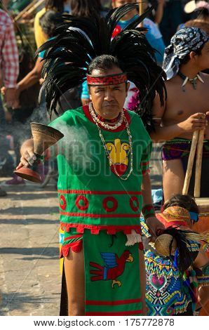 Day Of The Virgin Of Guadalupe In Mexico City