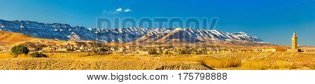 Panorama of the Atlas Mountains at Midelt - Morocco