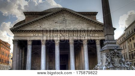 Popular Rome Landmark In Italy