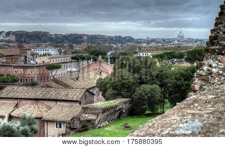 Popular Rome Landmark In Italy