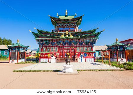Ivolginsky Datsan Near Ulan-ude