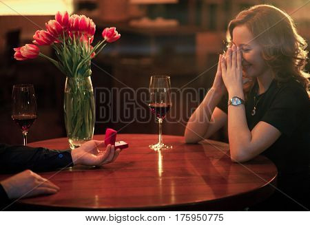 Young Man Makes Woman Marriage Proposal And Offers Her Jewelry C